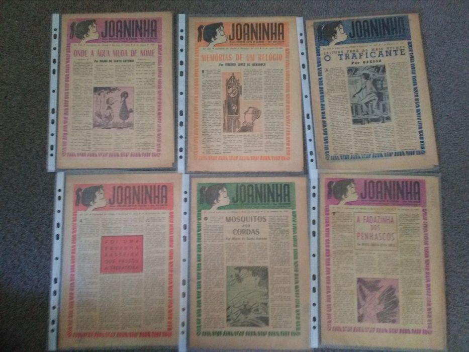 Revistas antigas da Joaninha