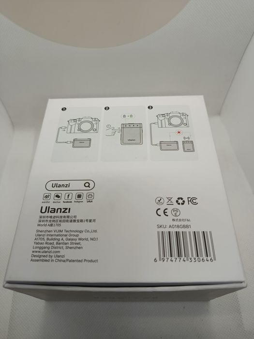 Бездротові мікрофони Ulanzi AM18 Pro. Петлічки мікрофони