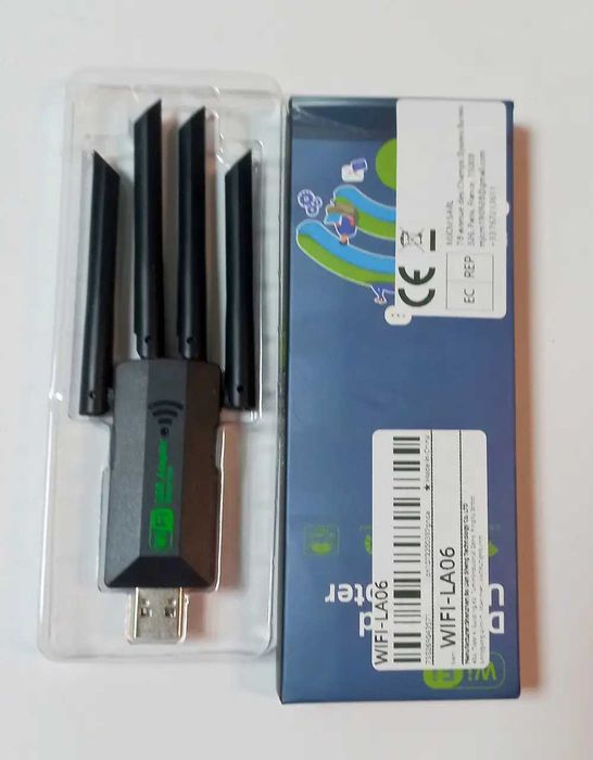 Продам 1200 Мбіт/с WiFi USB-адаптер дводіапазонний 2.4G+5Ghz Wi-Fi