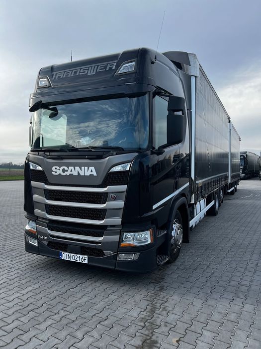 Scania R410  SCANIA R410/ zestaw przestrzenny 7,7+ 7,7/ tandem/ salon PL/ wielton