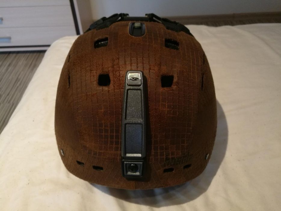 Kask snowboadrowy SMITH rozm.M 55-59cm + Google UVEX Apache Pro
