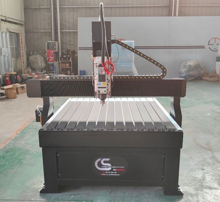 Router CNC Fresadora, Spindle 2.2kw, Faca tangencial , Servos, vacuo