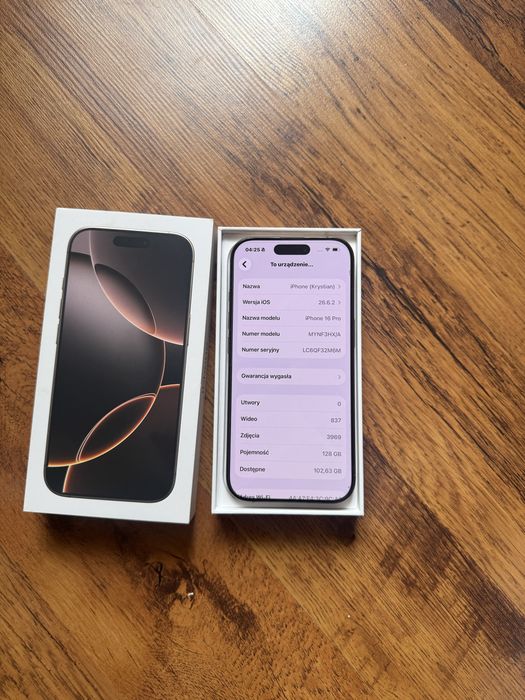 iPhone 16 pro 128gb