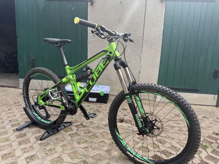 Cube Hanzz двопідвіс, freeride, фрірайдний велосипед, рама S