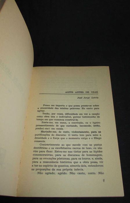 Livro A arte de armar José Jorge Letria Raro