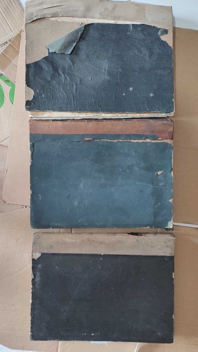 3 Volumes com Revistas L'Illustration encadernadas - 1939 e 1940