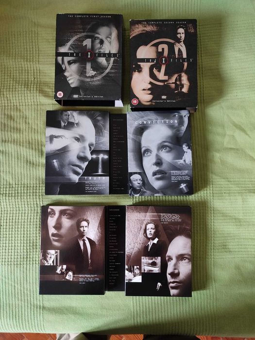 Pack DVD X-Files temporadas 1 e 2 - Edição de colecionador