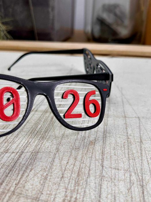 Okulary Sylwestrowe 2026. Gadżet na Nowy Rok/Imprezę Tematyczną.