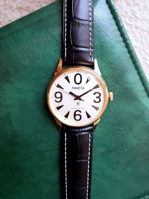 Годинник механічний Ракета Большой ноль Часы Raketa Big Zero Cal. 2609