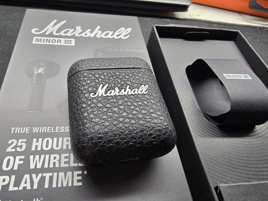 Чек. Marshall Minor 3 III оригинал, с коробкой