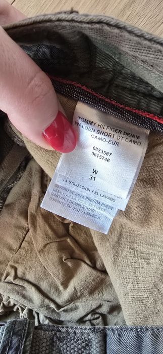 Spodnie męskie moro Tommy Hilfiger