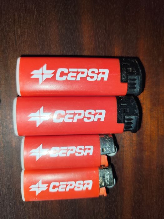 Isqueiros de coleção conjunto  Apple, Shell, Castrol etc