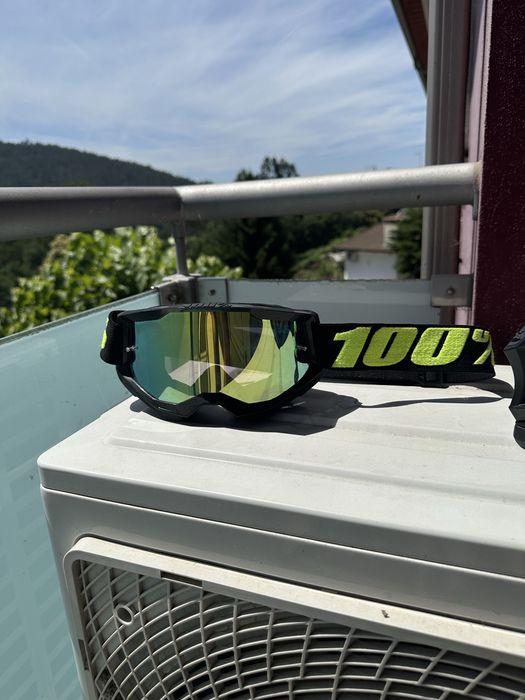 Capacete Scorpion Exo VX-16AIR + óculos 100%