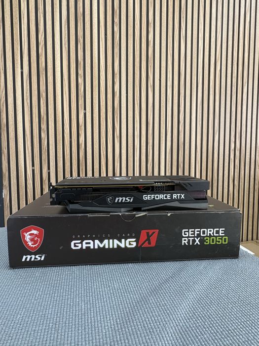 Placa Gráfica MSI RTX 3050 Gaming X 8GB GDDR6