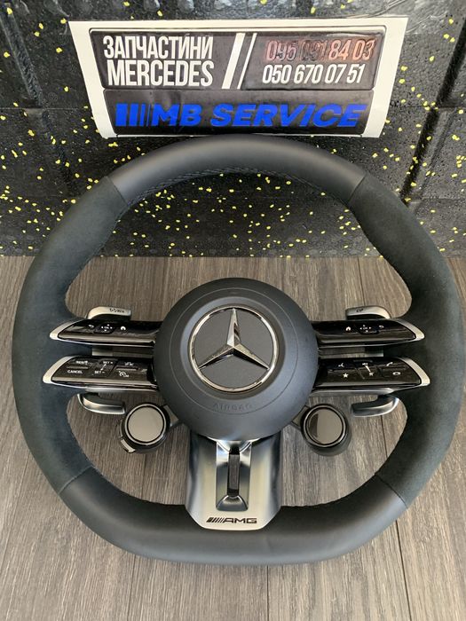 Руль AMG мерседес w 253 glc c 205 e 213 166 292 238 спринтер 907