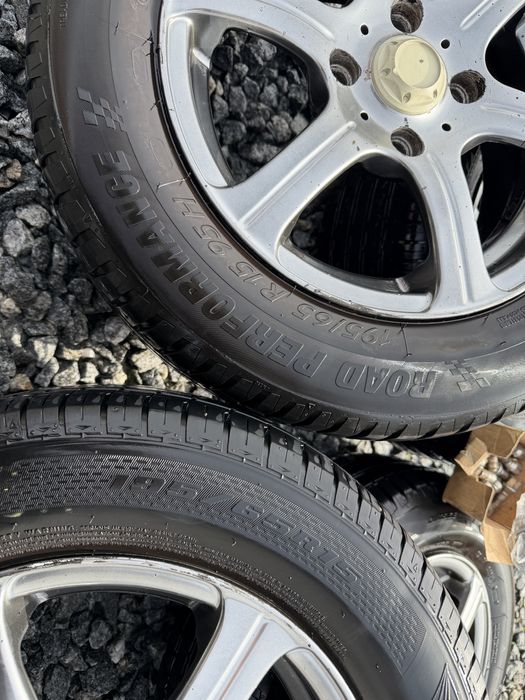 Диски з резиною 4х114.3 r15 хороша літня резина 195/65