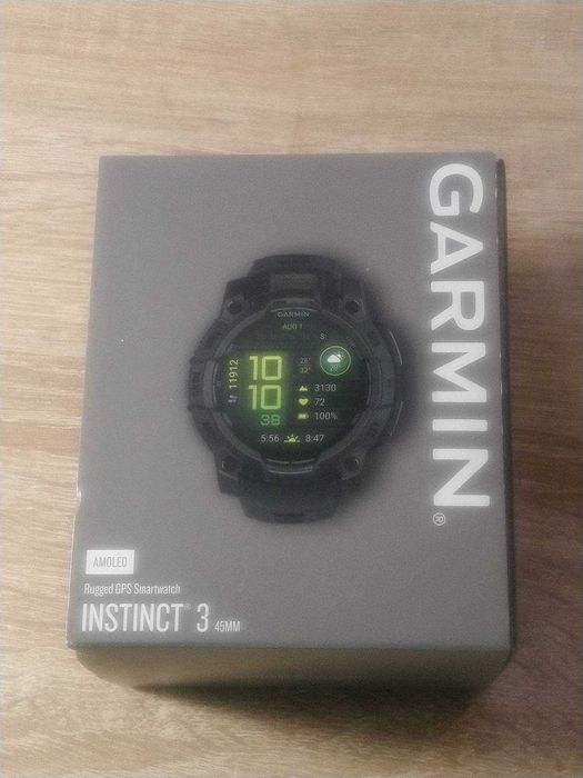 Garmin Instinct 3 Amoled 45 mm - Estado impecável