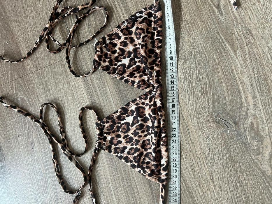 Жіночий леопардовий верх від купальника PrettyLittleThing XS–S