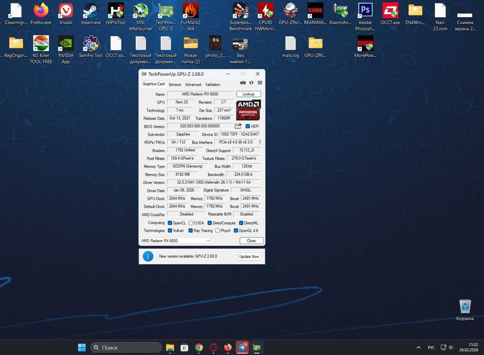 Radeon rx 6600 8 gb ddr6