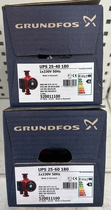 Насос  циркуляционный Grundfos для отопления UPS Дания