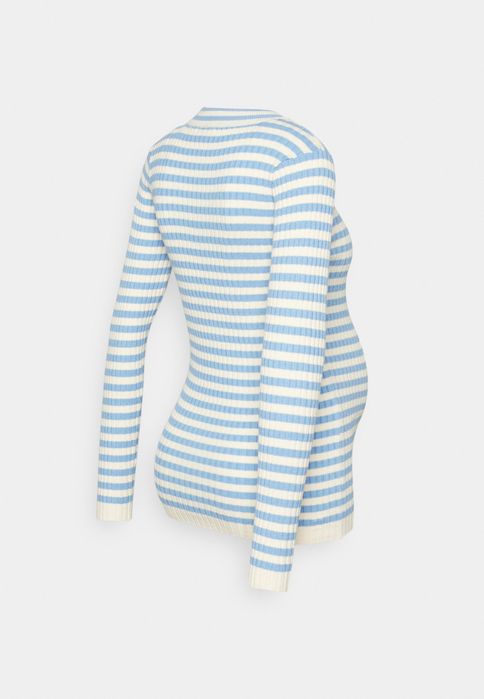 Sweter ciążowy w paski Pieces Maternity M