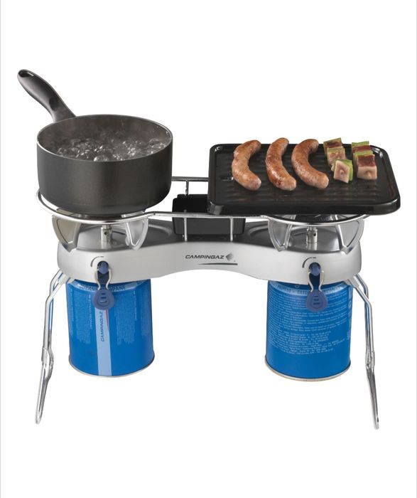 Kuchenka turystyczna Campingaz Duo Grill CV 2-palnikowa 3000w