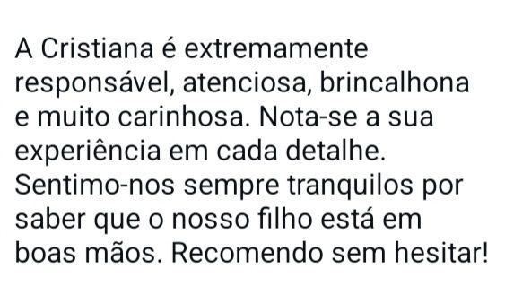 Babysitting em Lisboa