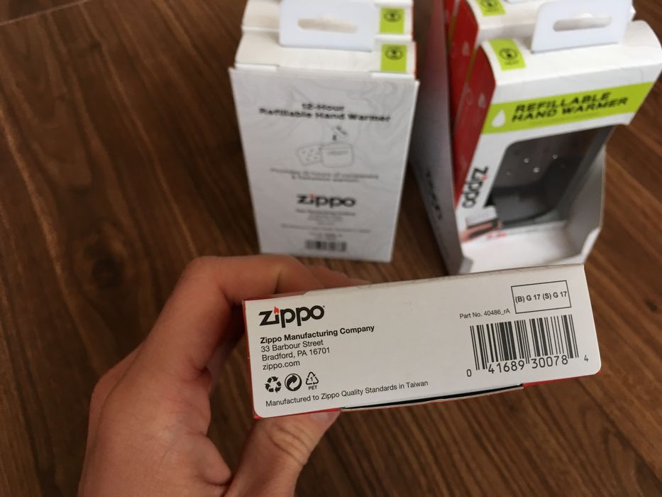 Грелка для рук Zippo Hand Warmer 12 Hours каталитическая, Black