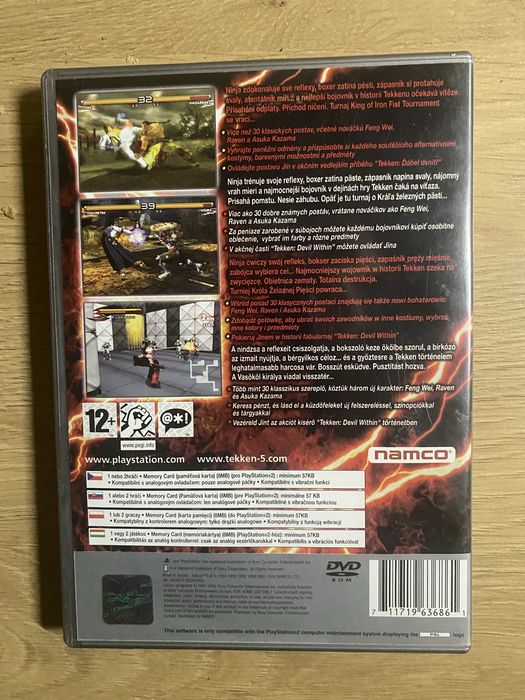 Tekken 5 ps2 hit legendarna gra