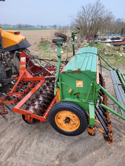 Agregat Uprawowo-Siewny, Siewnik Amazone d8 Super, docisk redlic, ścieżki przedwschodowe, Kuhn, Rau, Kvenerland,