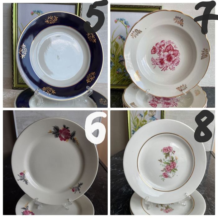 Тарелка тарілка сервіз порцедяна