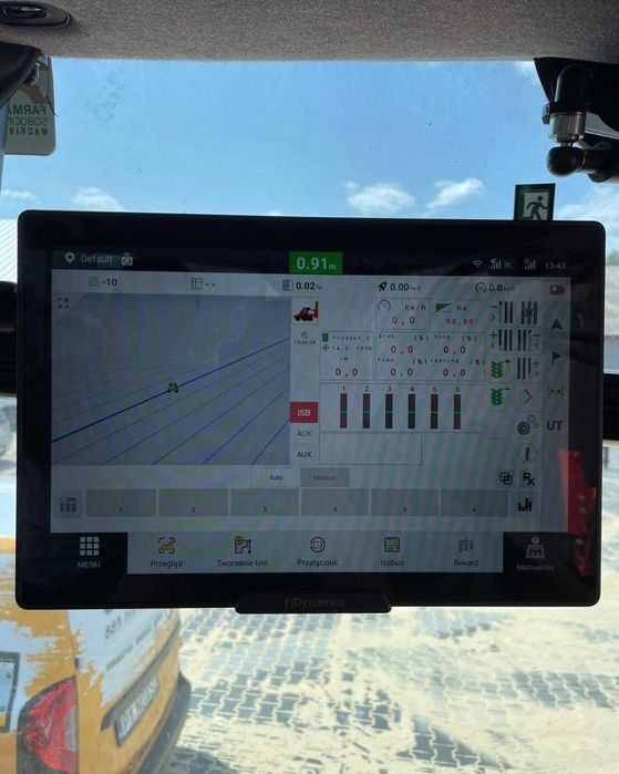 FJD AT2 MAX Nawigacja Rolnicza RTK GPS - prowadzenie RTK 2.5 cm