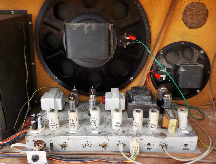 Hammond H 112 Foldback stereo vibrato tube USA