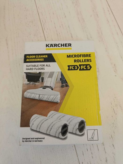 Kärcher FC5 – mop elektryczny, sprawny + 2 nowe rolki