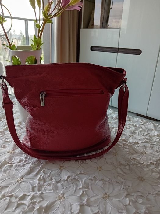 Czerwona torebka Venezia
