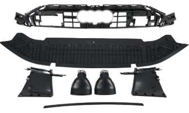 Передній бампер задній бампер Audi A6 C8 2018–2023 р | стиль RS6 ABT