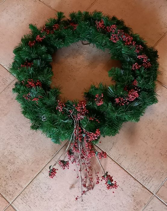 Coroa de Natal como Nova
