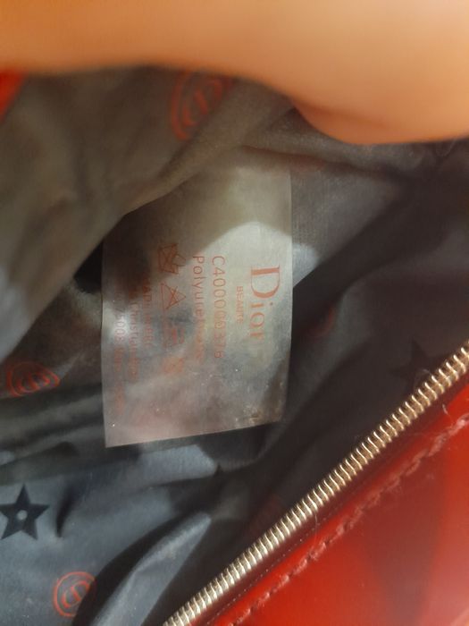 DIOR Beauty Элегантная красная лаковая косметичка