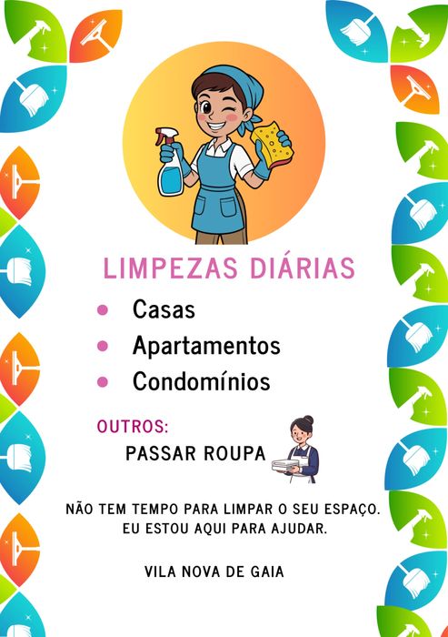 A sua casa merece brilho todos os dias!
