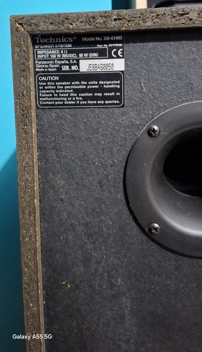 Kolumny Technics  SB-EH 60 Duże Mocne kolumny