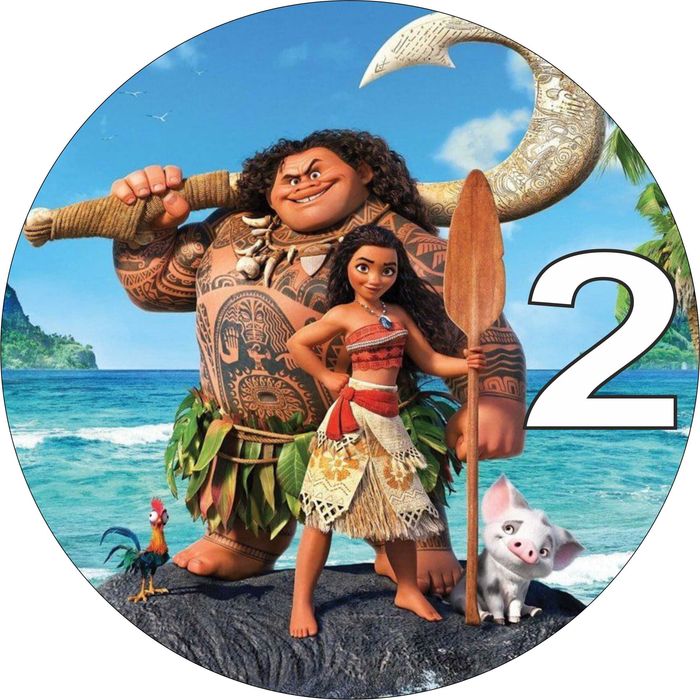 Pan Opłatek na tort - VAIANA