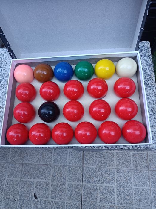 Conjunto bolas bilhar