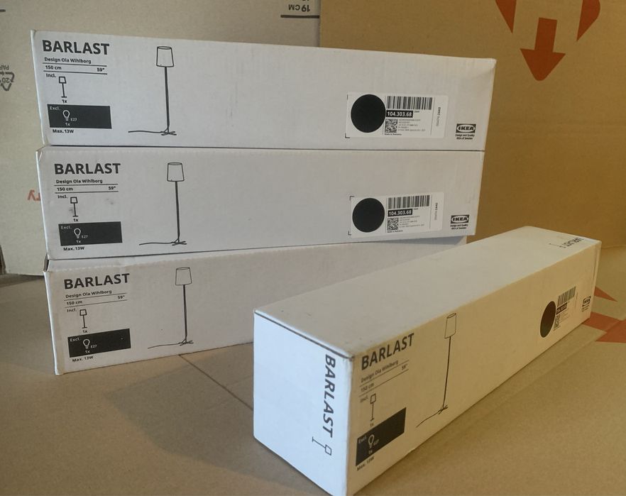 Торшер BARLAST від ІКЕА, світильник, лампа
