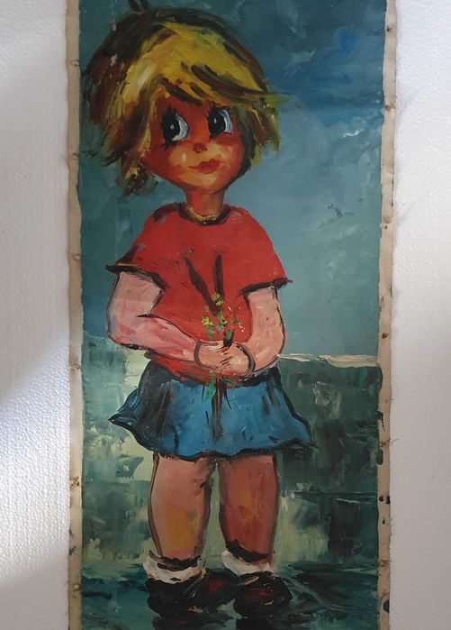 Dois Óleos sobre tela, originais V. Costa, Anos 60