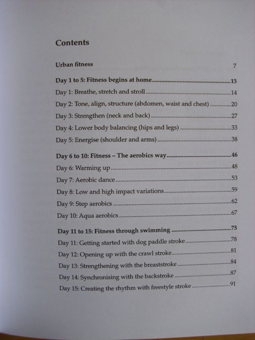 Fitness Programme for Urbanites de Meghna Virk Bains