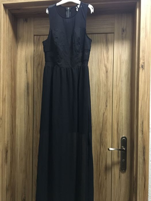 Sukienka h&m r36 długa z szyfonu