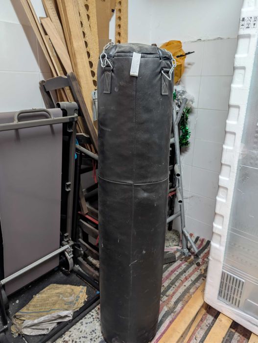 Saco (50kg) e bola de box com corrente outshock