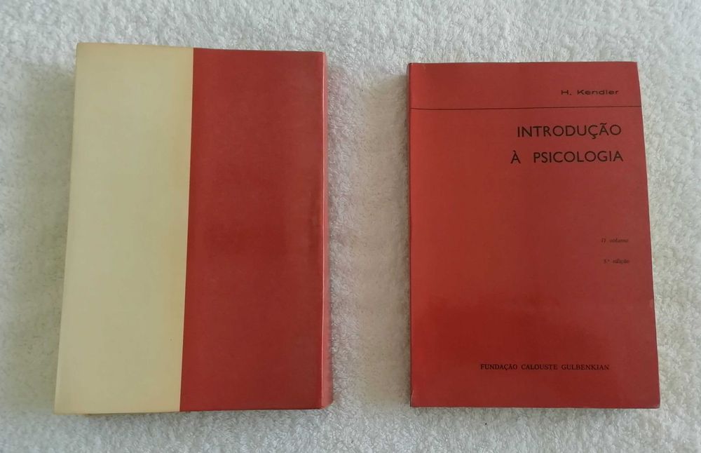 Introdução à Psicologia (Vol I e II)  H. Kendler 5ª edição de 1980