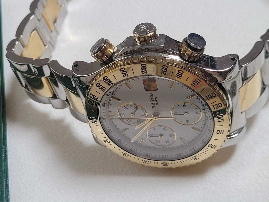 Zegarek Paul Picot le chronographe 18k 750 rotor 21 złoto 21k automat