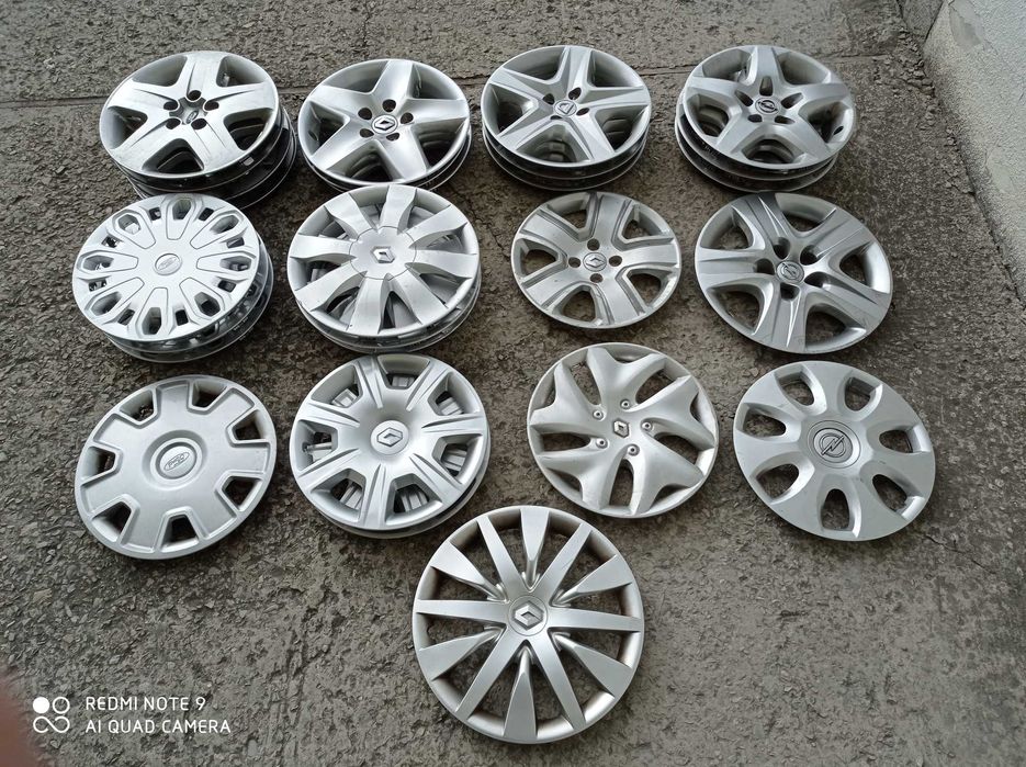 Колпаки Renault Opel Ford Focus Fiesta Mondeo структурні ориг.